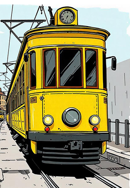 Lisbon's Yellow Train